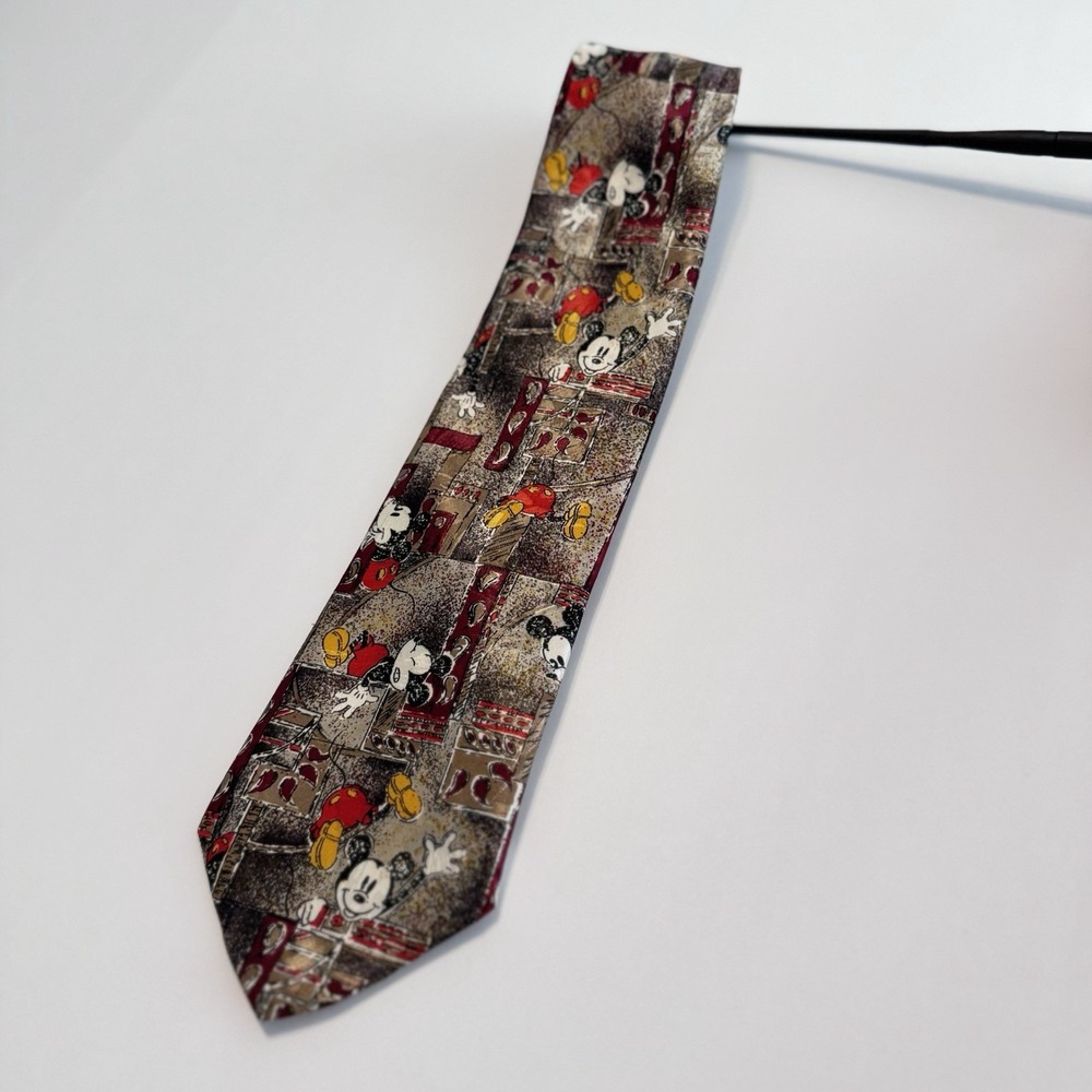 Vintage Disney 90's Novelty Tie Mickey Unlimited Mickey Mouse 556131-4286